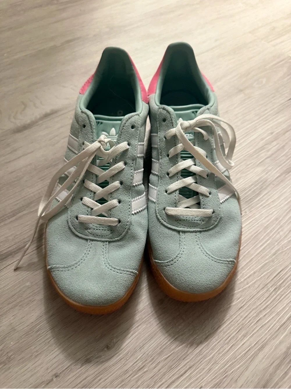 Light Teal and Pink Women's Adidas